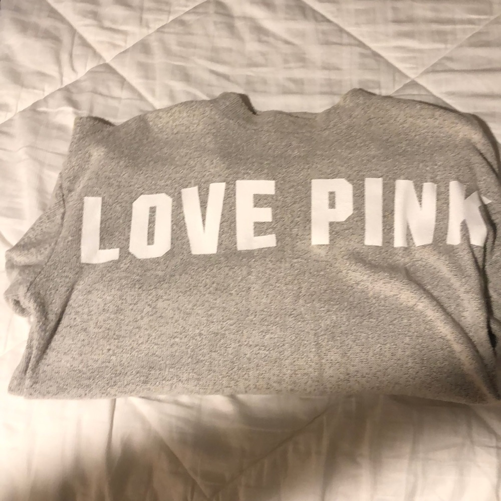 Pink turtle neck sweatshirt size small